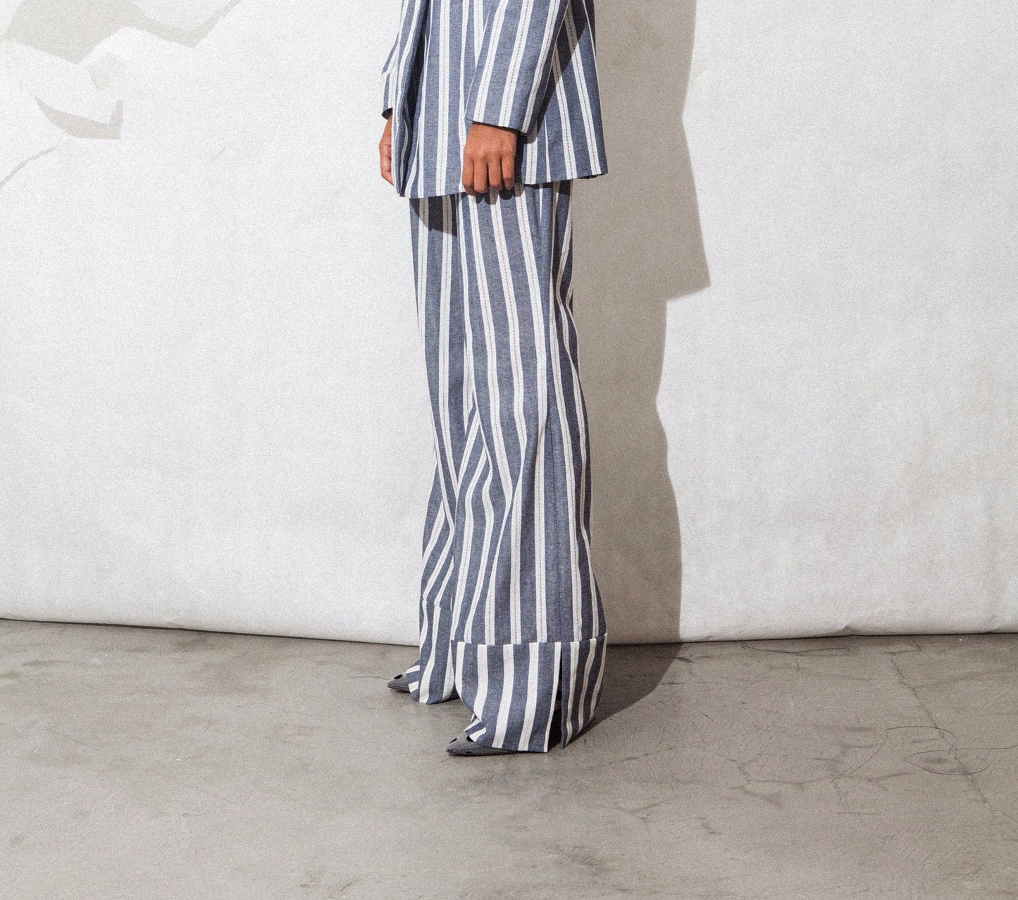 Striped Pant Suit Pants