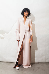 Blush Long Trench