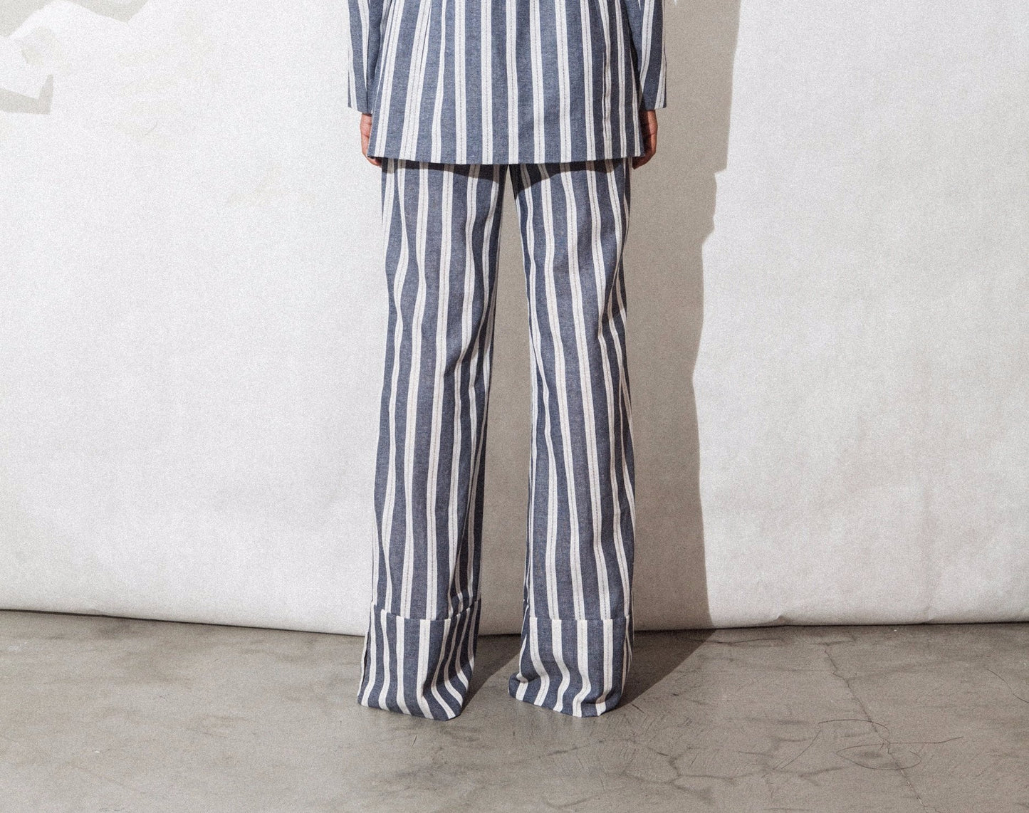Striped Pant Suit Pants