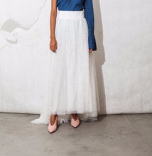 White Tulle Skirt