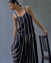 BLACK STRIPES DRESS